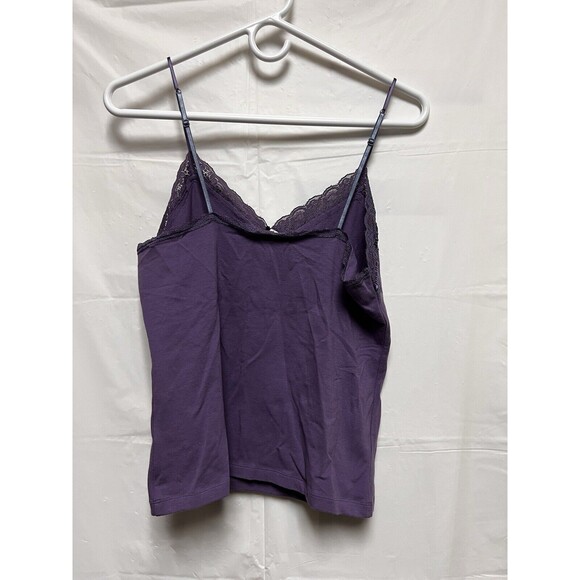 DGC NWT Anthropologie Essential Antwerp Women’s Size 3 Small Purple Tank Top - Picture 4 of 7
